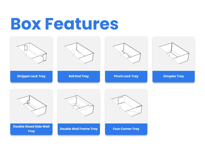 Custom Recyclable Eco-Friendly Corrugated Paper Box for Agricultural Eggs Vegetables Chili Food Matt Lamination Embossing