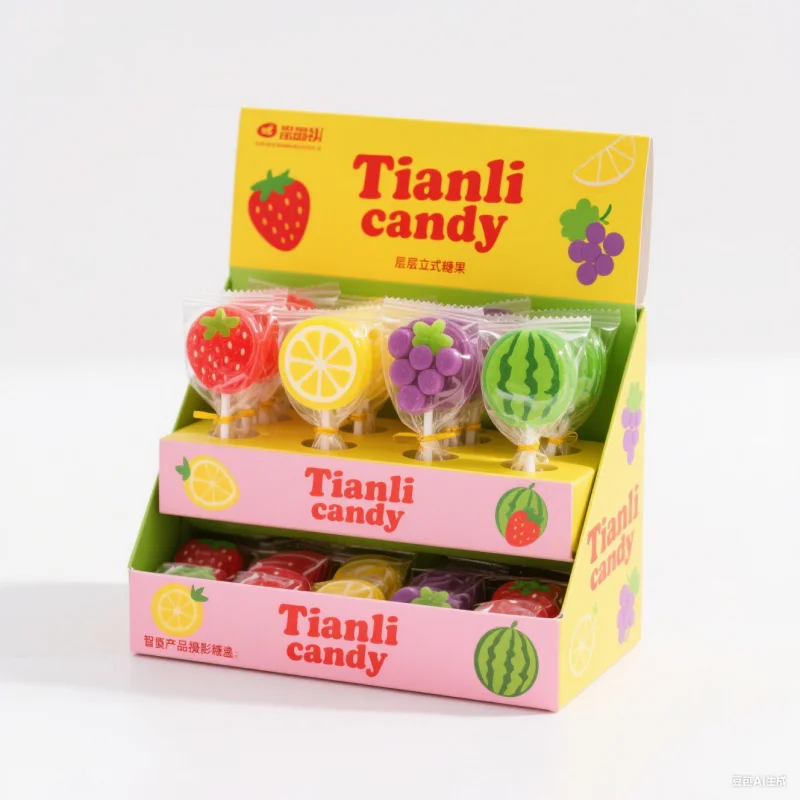 Digital Printing Free Samples Packing Manufacturer Custom Candy Packaging Display Box Candy packaging display stand Factory Candy display stand Factory Paper box Manufacturer
