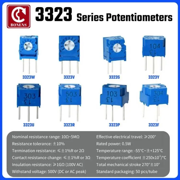 10k Variable Resistor Trimmer Potentiometer