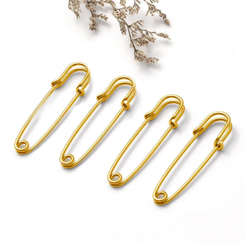 Hobbyworker 51*15MM Fashion Rock Price Cheap Metal Simple Brooch Safety Pin  In Clothing For DIY Jewelry Making - Buy Hobbyworker 51*15MM Fashion Rock  Price Cheap Metal Simple Brooch Safety Pin In Clothing