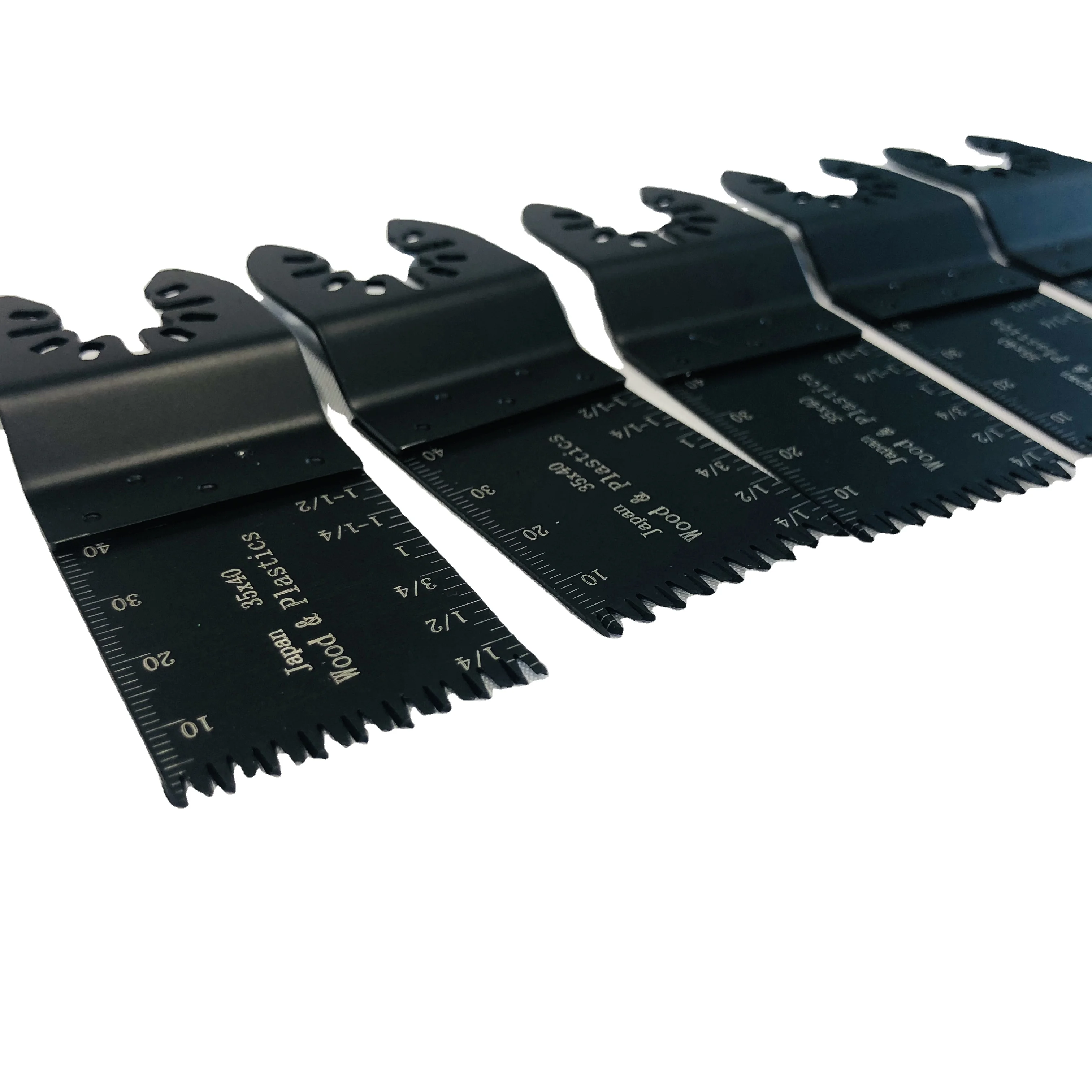 Быстросъемные японские вибрирующие многофункциональные лезвия для пилы 35x40 мм Precion Teeth полуmoon HCS