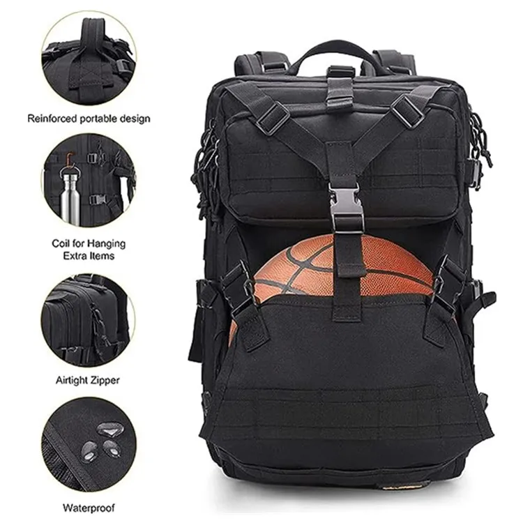 Tactical Motorcycle Helmet Backpack Durable Waterproof