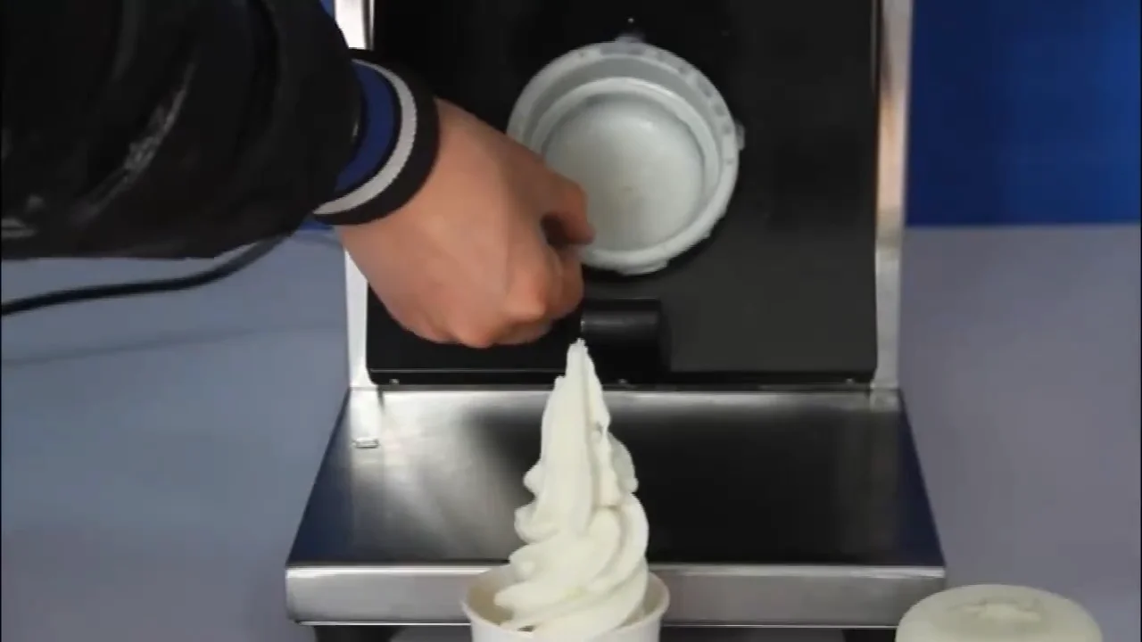 Brand New One Shot Ice Cream Machine One Shot Ice Cream Machine