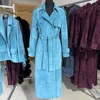 Camoscio blu turchese