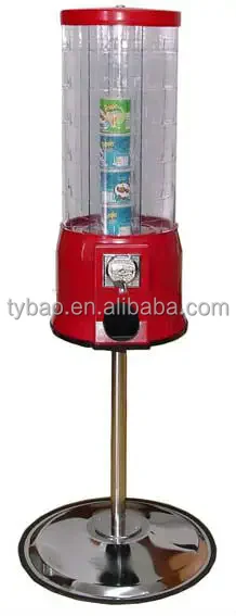 Торговый автомат для чипсов Pringle Potatoo 33 дюйма большой емкости уникальный с монетоприемником полуавтоматический