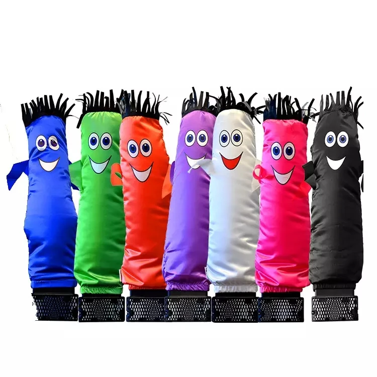Cartoon Animal Characters Waving Dancer Inflatables With Air Blowers