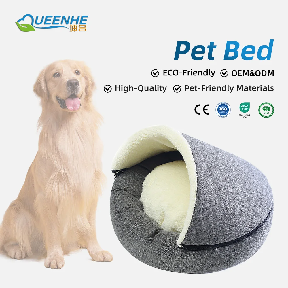 Wholesale Soft Machine Washable Removable Cover Rectangle Custom Pet P - product detail 1