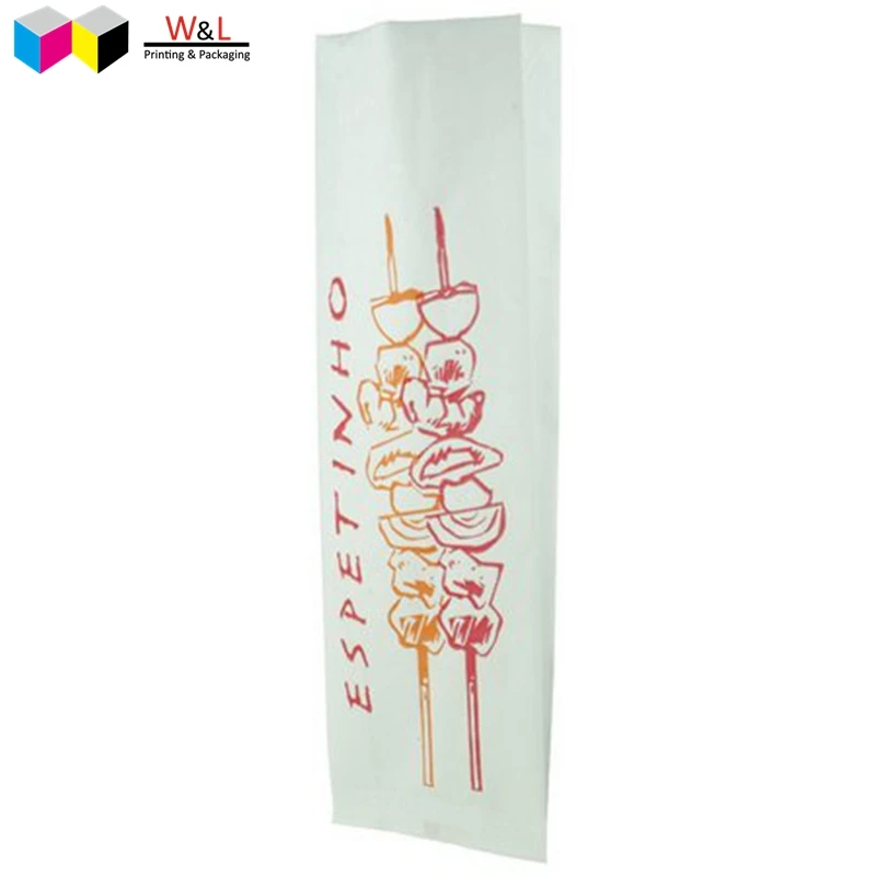 个性化定制徽标印刷尺寸烤肉串espetinho纸袋 Buy 文章摘要 烤肉袋 文章摘要 Espetinho袋 烤肉袋product On Alibaba Com