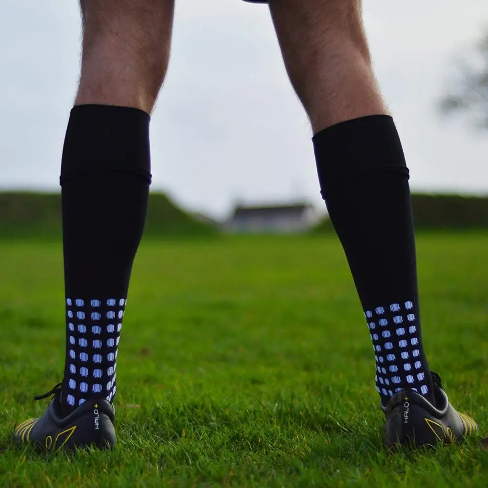 Football Socks Knee High Non Slip Custom Soccer Grip Socks Thickened ...