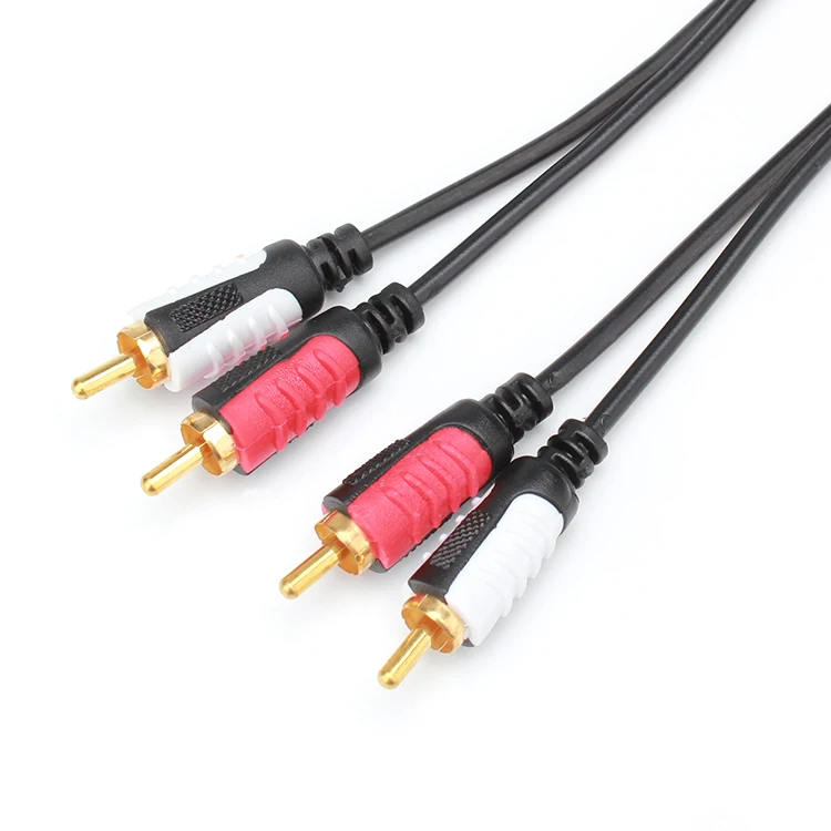 RCA Lotus Cable Subwoofer Cable AV Cable Lotus Head Audio Cable Projection  DVD TV Cable RCA to RCA 5M/16.4Ft 
