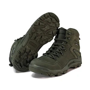 Hanagal OEM ODM Wholesale Men's Outdoor Nubuck Leather Tactical Boots for Training Comfortable Shoes