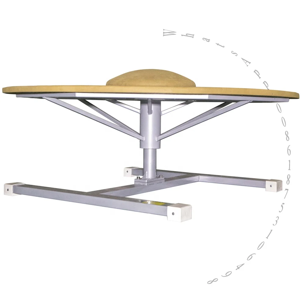Kagamitan sa Gymnastics FULL ROTATION MUSHROOM TRAINER na may Rotation Platform para sa Paggamit ng Pommel Horse