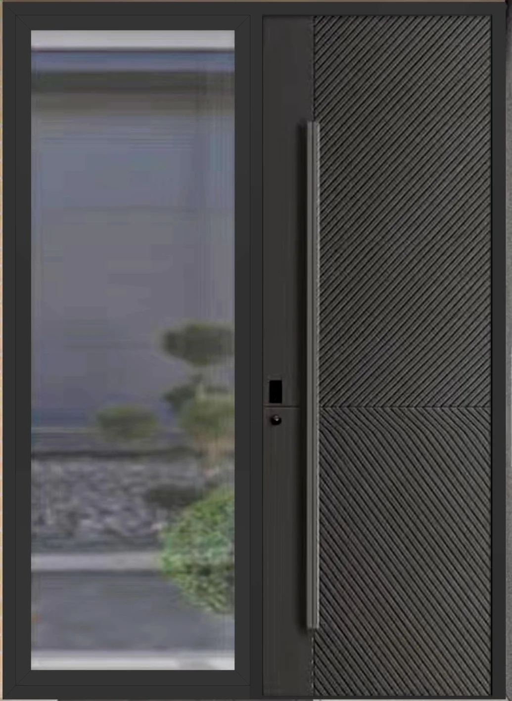 product modern american design house front pivot door large entrance modern entry door security doors for houses exterior-8