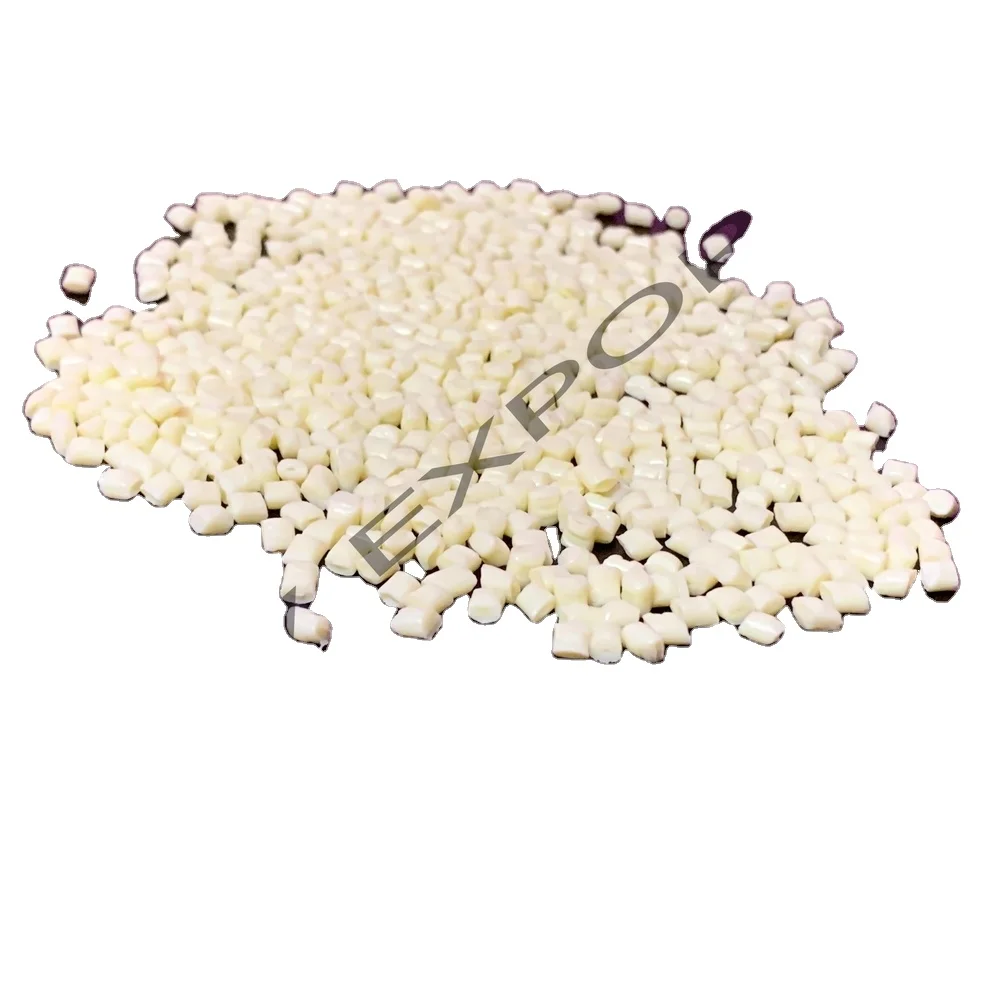 granules reprocessed milky white pp plastic granules for