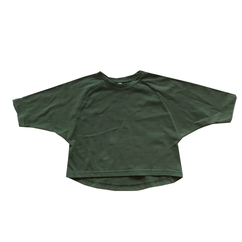 
Новинка; Одежда в Корейском стиле; Сезон осень, лидер продаж, рубашки 100% хлопковые футболки с круглым вырезом и длинными рукавами, детские футболки с надписью От 1 до 10 лет 