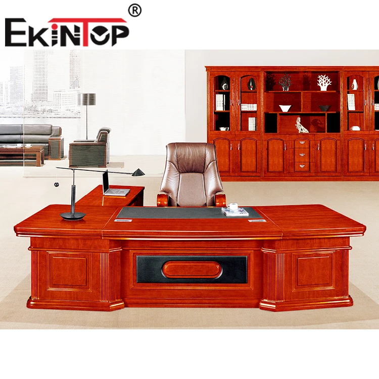 "L" Type Design Top Quality Wooden Modern Executive Desk Office Table Design
