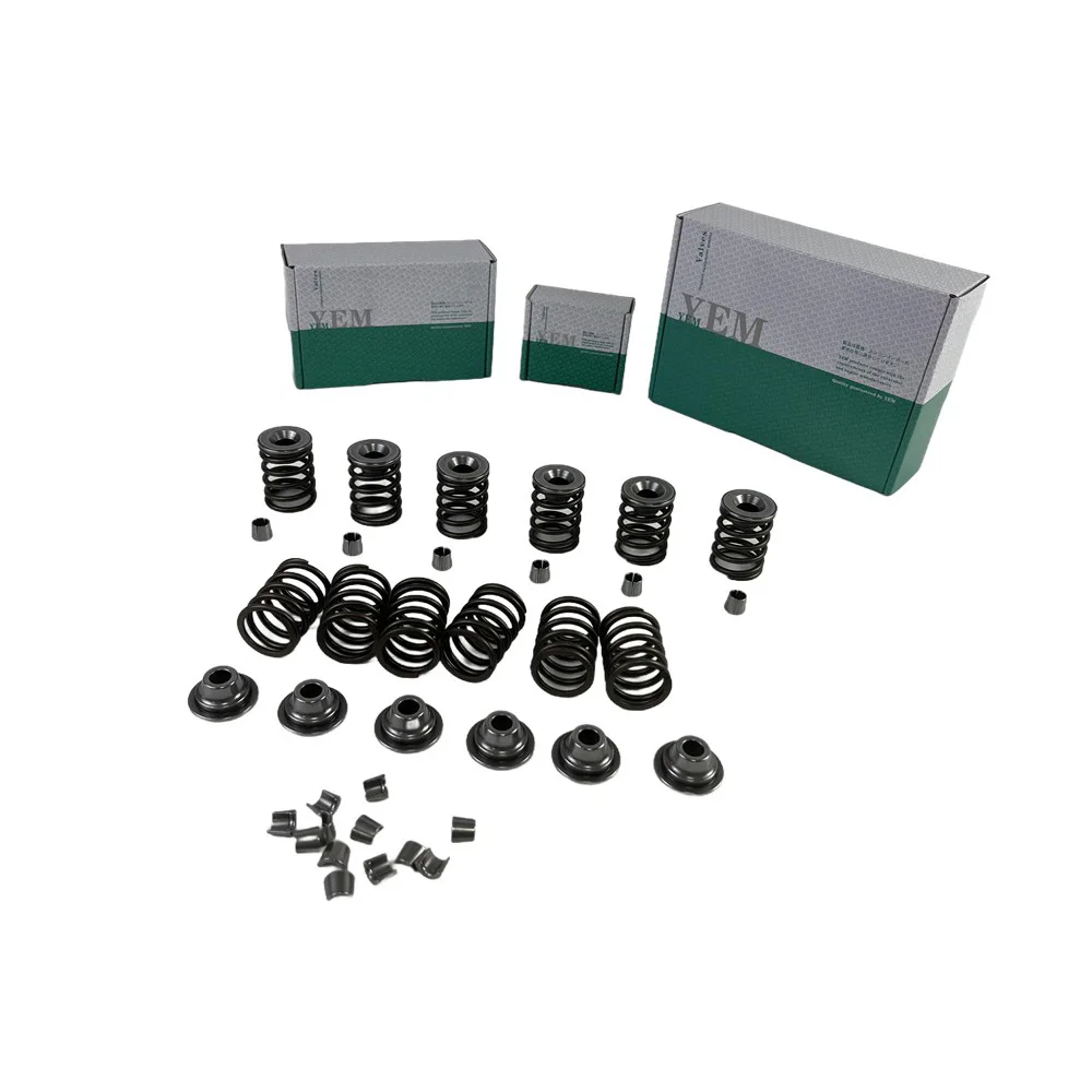 6BG1 Valve Spring Kit Spring Seat & Retainer for Isuzu OEM Engine Parts