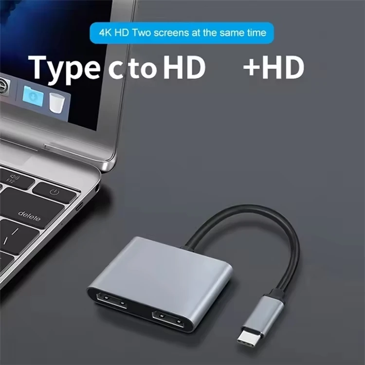 2-in-1 USB-C Adapter for Charging & Data - Image 2