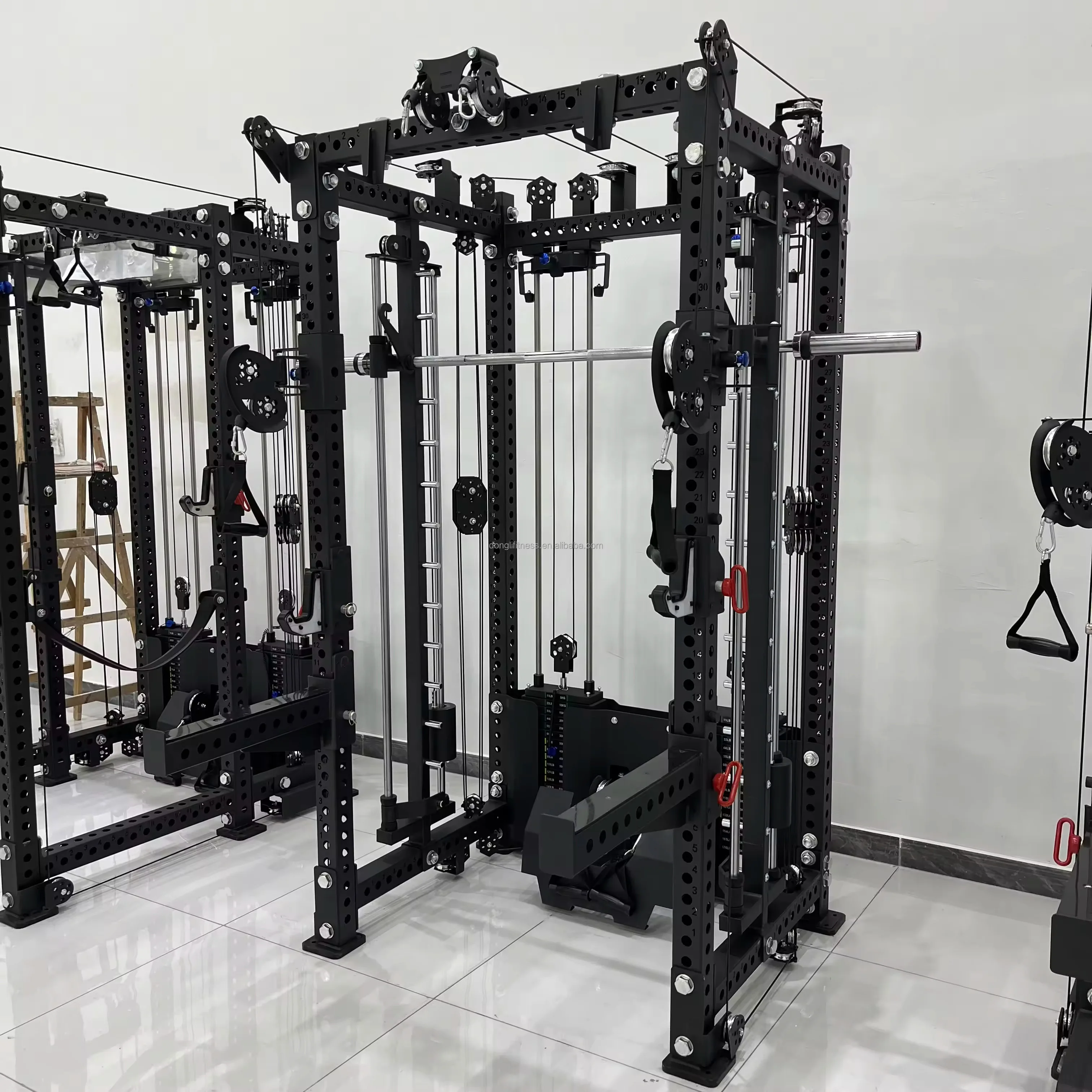 Factory Direct Multifunction Gym Equipment Smith Machine with