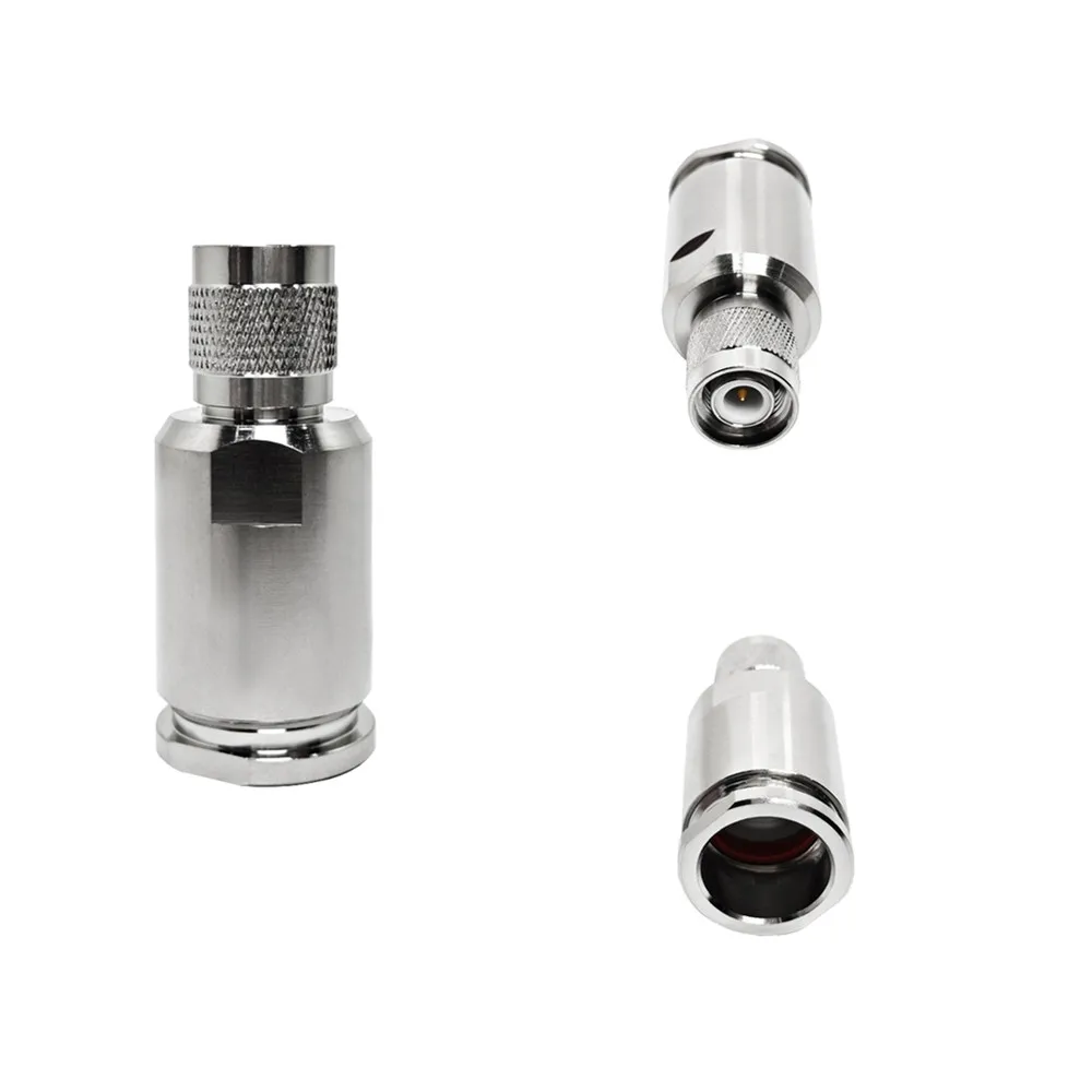 RF Coax Coaxial RF Connectors TNC Male Plug Clamp Connector for LMR600  Cable