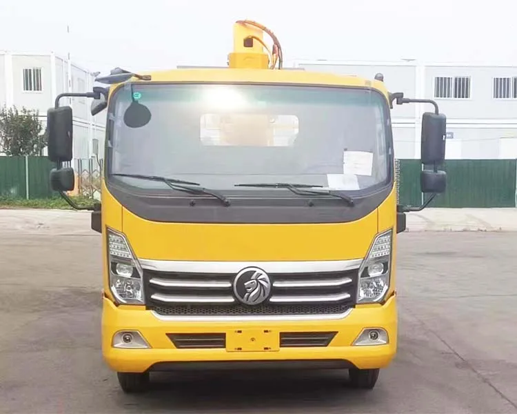 Multi-purpose Construction Crane - 12-16 Ton Truck Crane CE Certified Utility Vehicle 7