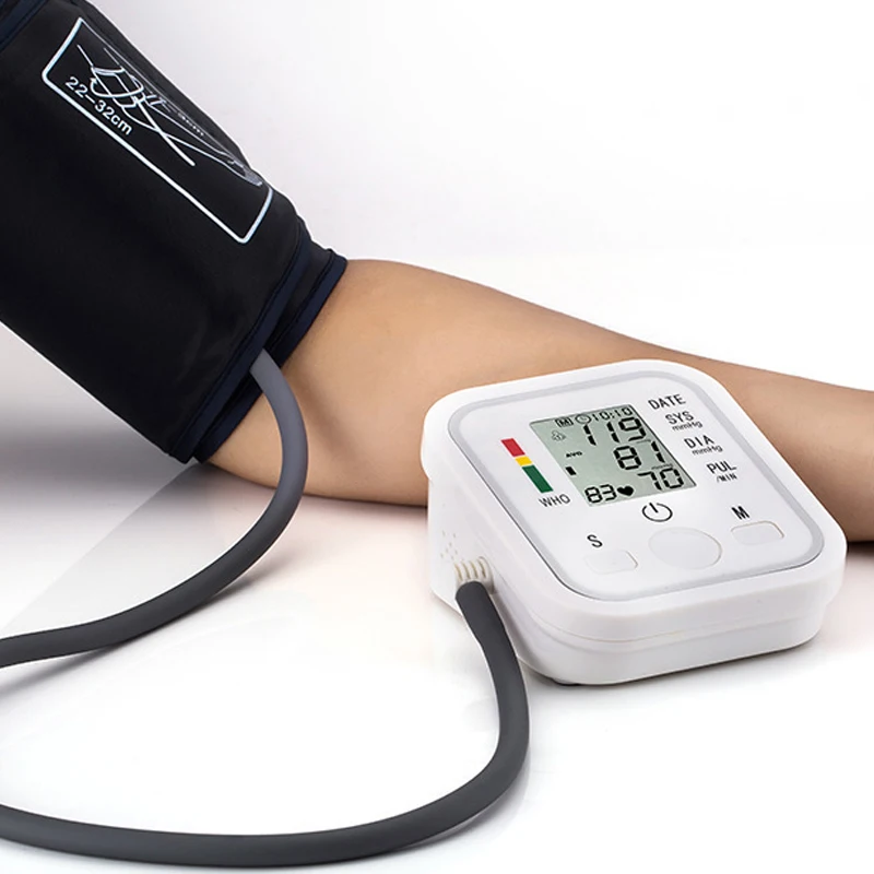 Digital Liquid Crystal Display Arm Blood Pressure Monitor Blood Monitoring Pressure Hemopiezometer