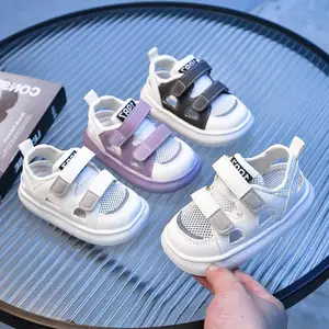 Summer Shoes for Children Boys and Girls Wholesale Fashion Baby Walking Footwear New Design Rubber Toddler Flat Kids Sandals