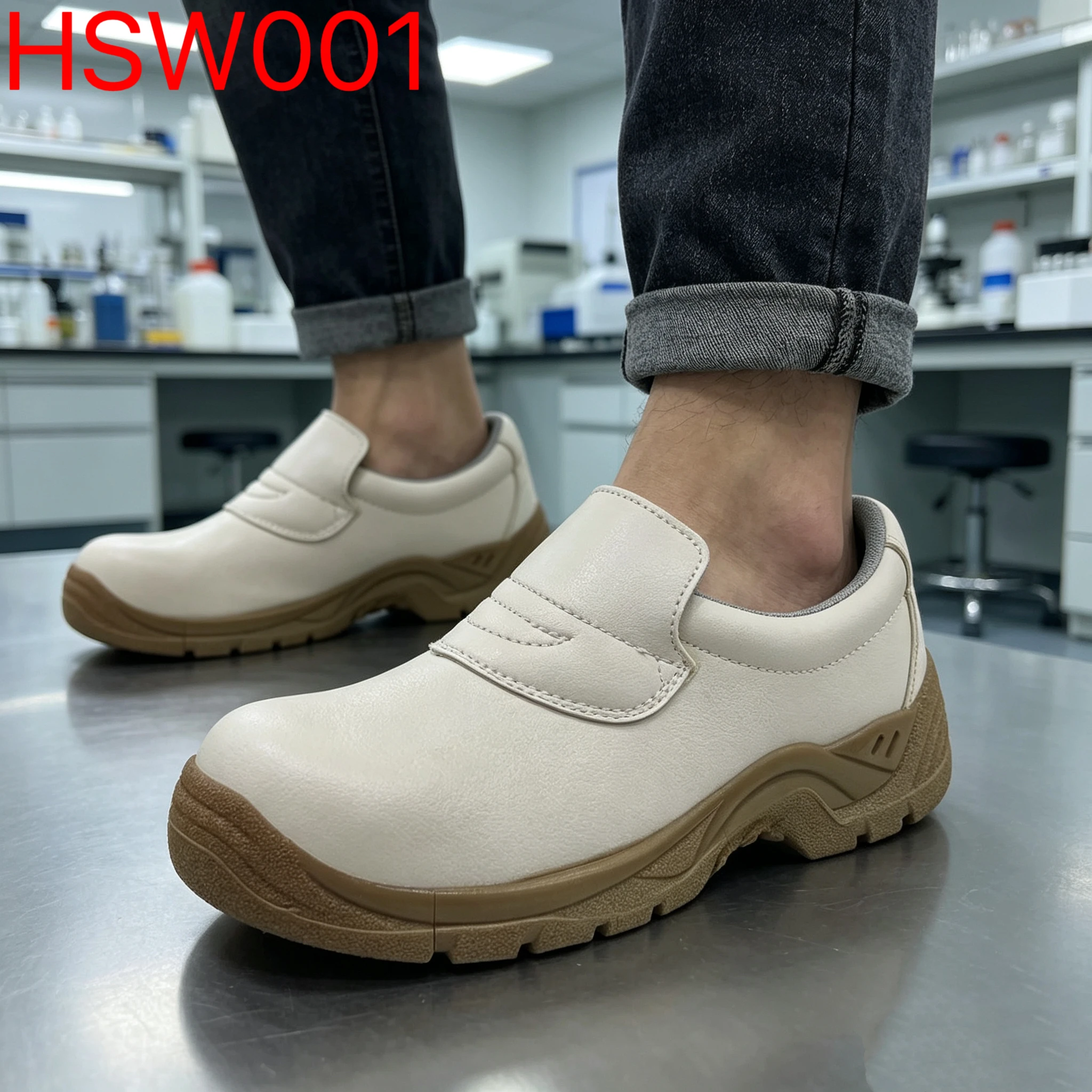 YYR,Power Engineering Insulated&Fatigue-Proof Outsole Safety Shoes Sterile Production White Work Clogs with Steel Toe HSW011