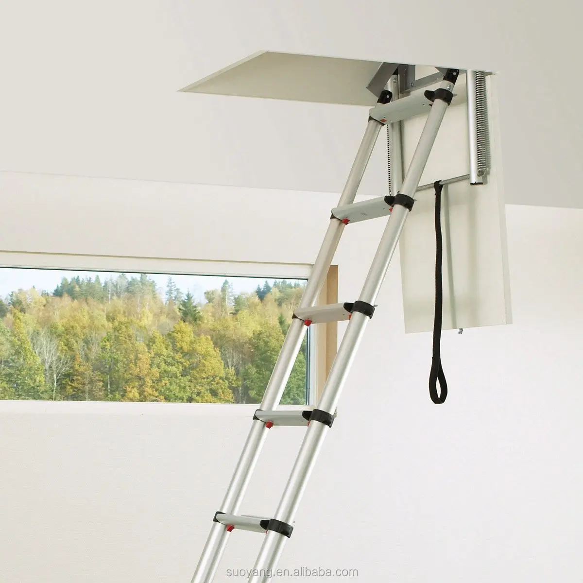 Телескопическая чердачная лестница Loft Ladder