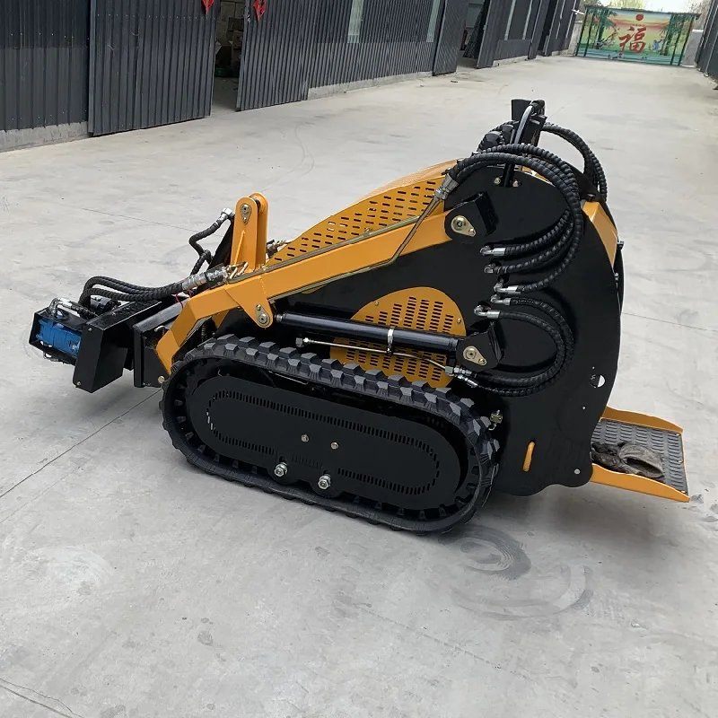China Best Price Mini Loader 25HP 45HP 60HP Small Skid Steer Front End Loader Mini Skid Steer Loader with Bucket
