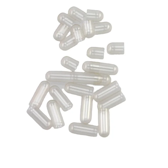 Professional manufacturer 1# high quality transparent empty (hollow )  separated hard Bovine Bone gelatin capsule capsules