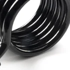 Security Lock Cable 12mm Retractable PVC Coating Galvanized Security Bike Lock Coil Cable Retractable Steel Coiled Cable Lcok