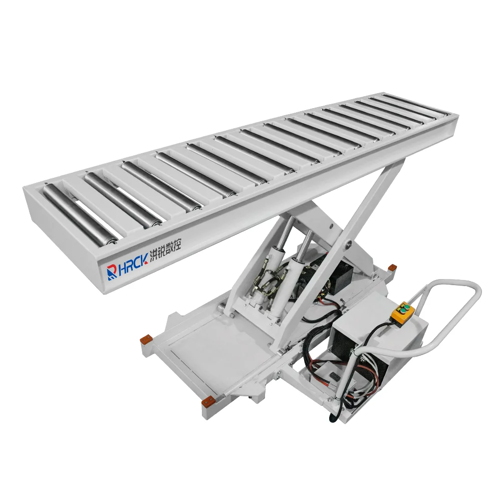 Hongrui Rail Mobile Tools Furniture Trolley Workshop Roller Automatic Loading And Unloading
