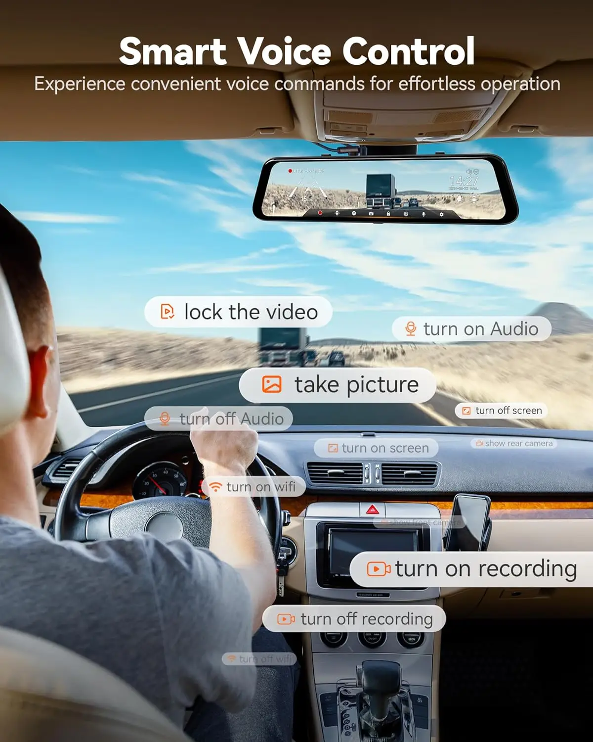Wolfbox G850Pro Distributor Mirror Reversing 12" Touch Screen 4K Support GPS Full Hd Car Black Box Dash Cam Video Camera