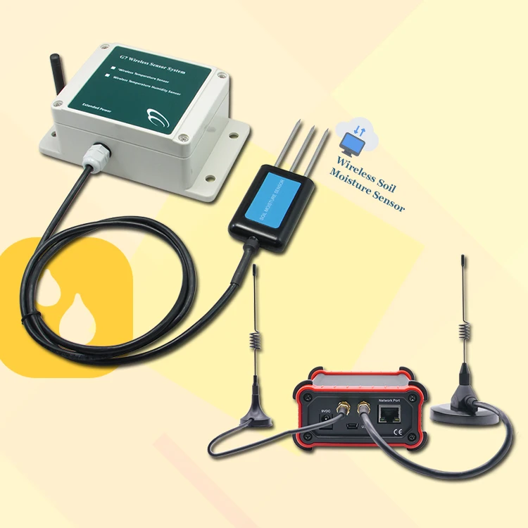 Soil Testing Data Logger Wireless Soil Moisture Sensor Soil Testing