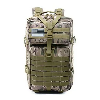 Camouflage Oxford Molle Hiking Outdoor Camping Motorcycle Custom Tactical Backpack