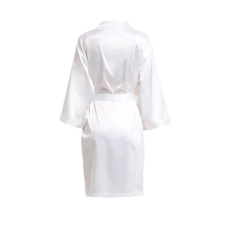 Manufacturer Hotel Robe Wholesale Satin Kimono Custom Logo Silk Robes