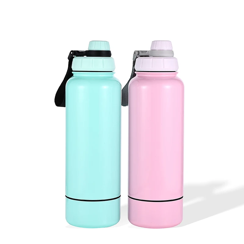 Water Bottle With Compartment