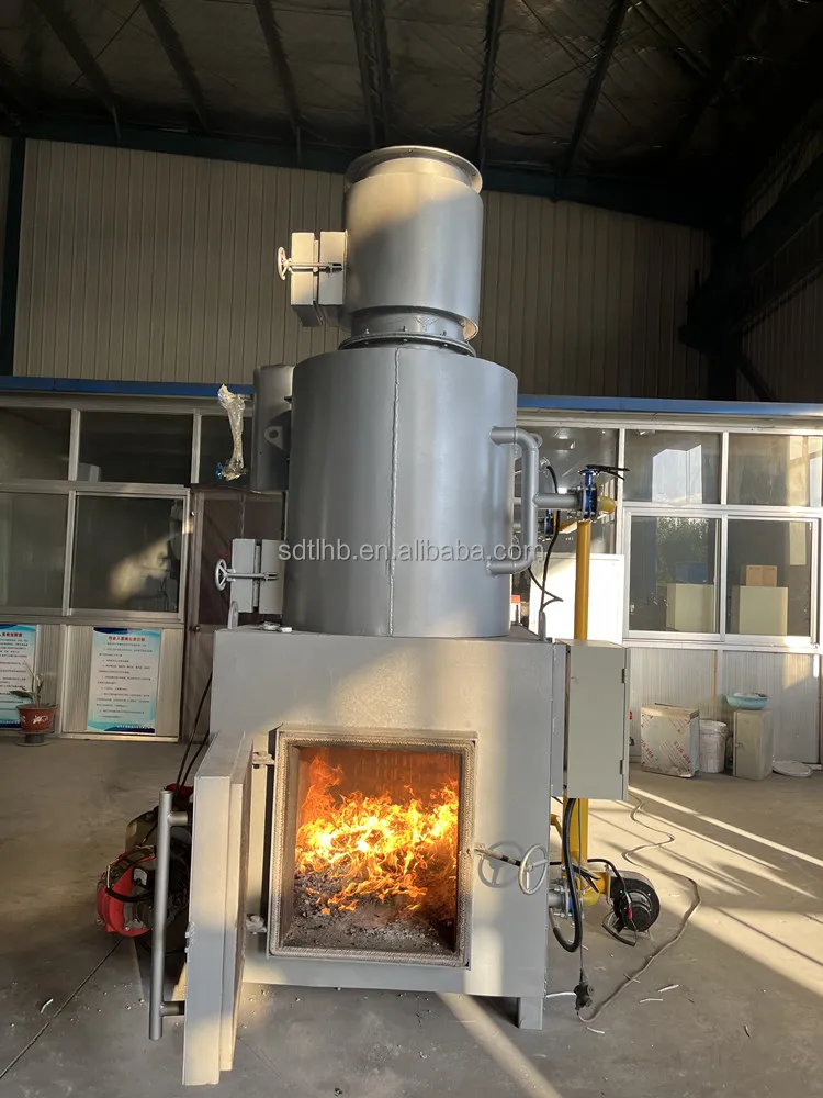 High Temperature Refractory Incinerator Solid Waste Incinerator Hospital Waste Incinerator