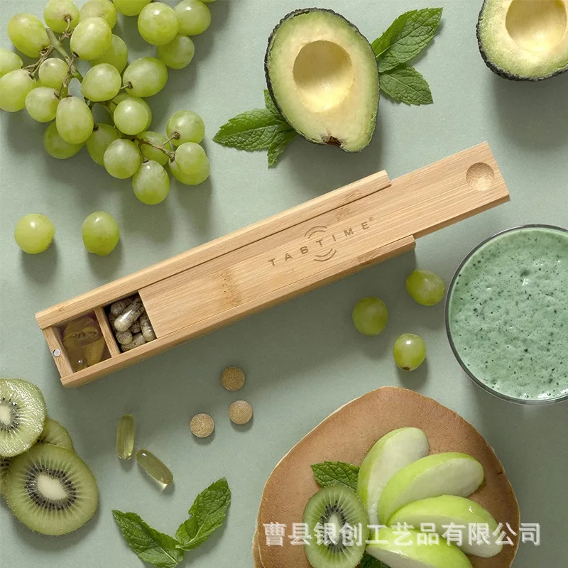 Компактный Еженедельный органайзер для таблеток коробка с напоминанием черный диспенсер лекарств капсул дома офиса отеля