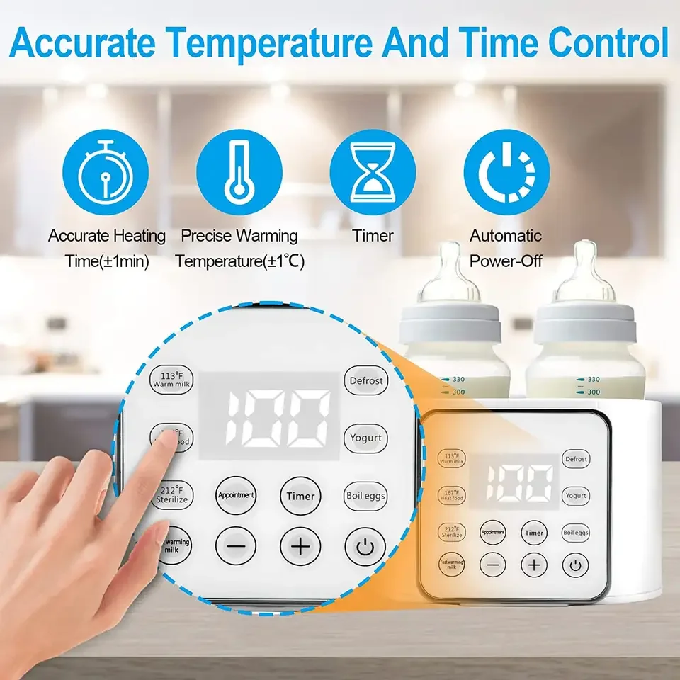 Multipurpose Fast Electric Breastmilk Smart Baby Bottle Sterilizer and Warmer