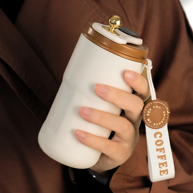 Factory Double Wall Insulated Stainless Steel Water Bottle Smart Coffee Cup Insulated Beer Mug
