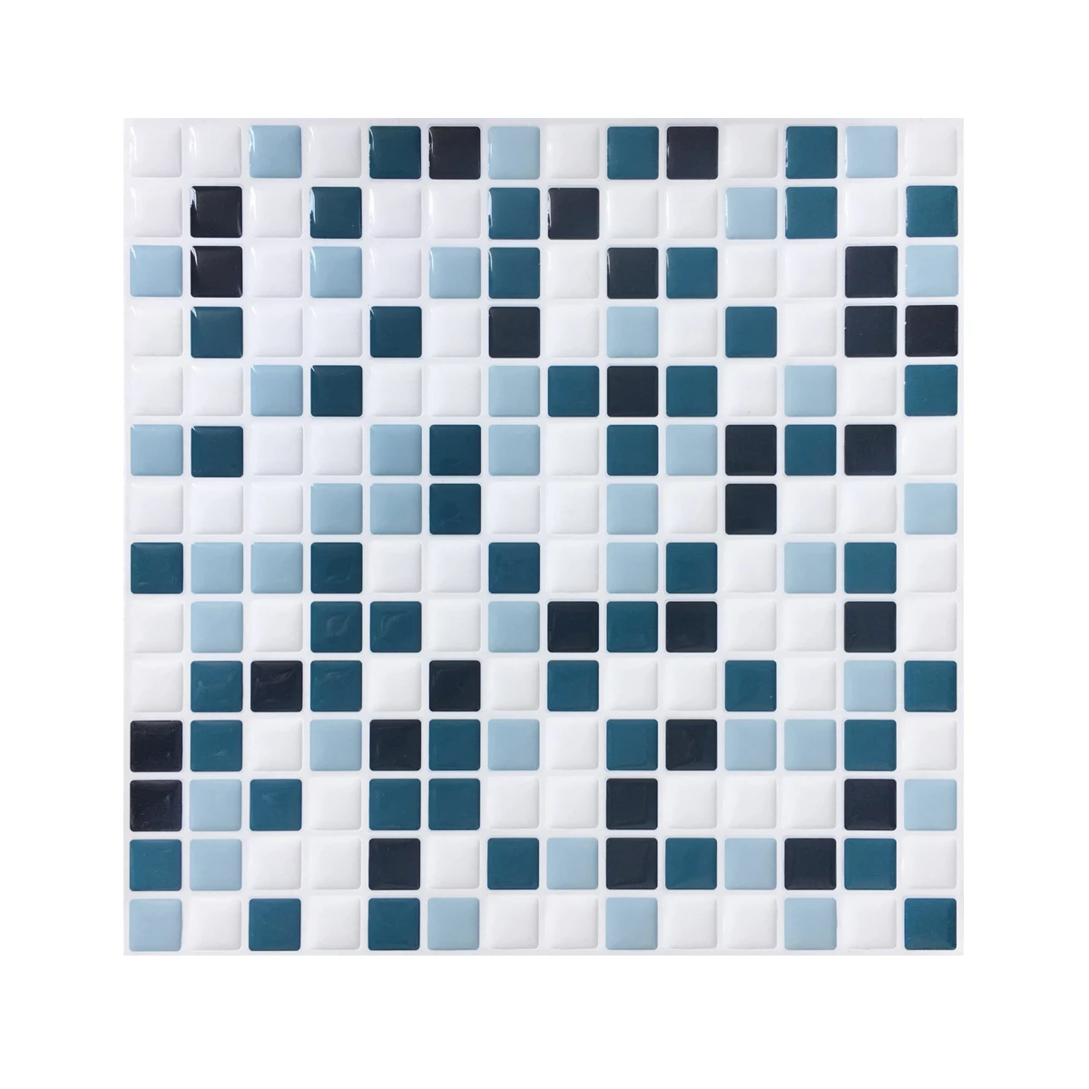 Modern Design Geometric Wall Stickers Waterproof Fireproof Peel Stick Panel Mosaic Tiles Kitchen Backsplash Factory Outlet