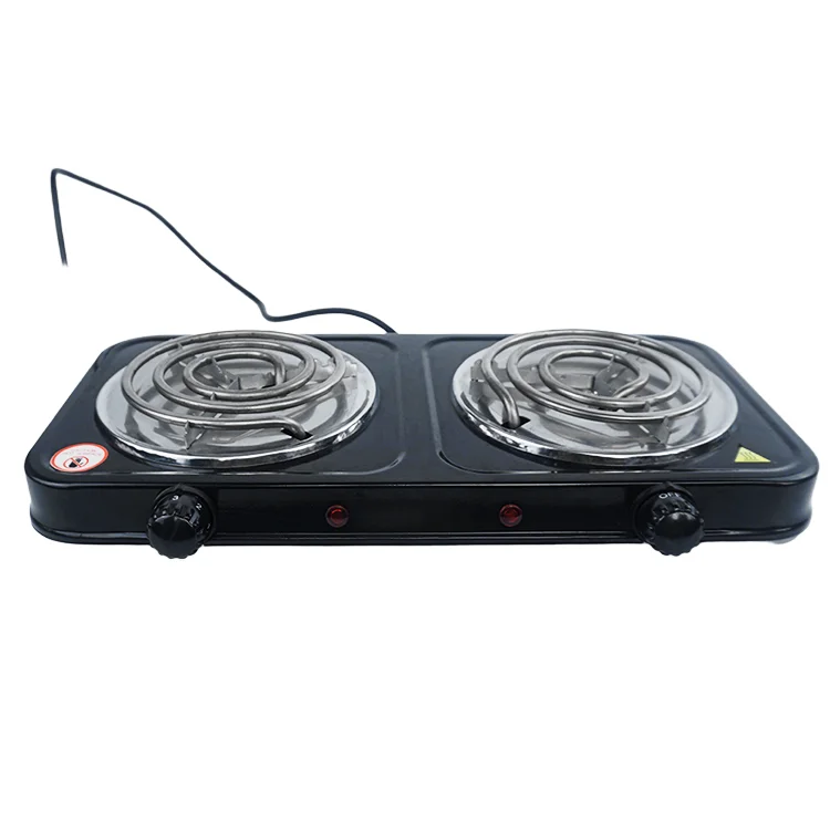 1pc The Best Commercial Double Hot Plate For Cooking Electric Stove 2  Burners Stainless Steel Two Hotplates 220-240v - Hot Plates - AliExpress