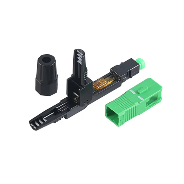 Fast Connector SC UPC FTTH Drop Cable Fiber Optic Quick Connectors
