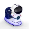 Écran ordinaire astronaute blanc