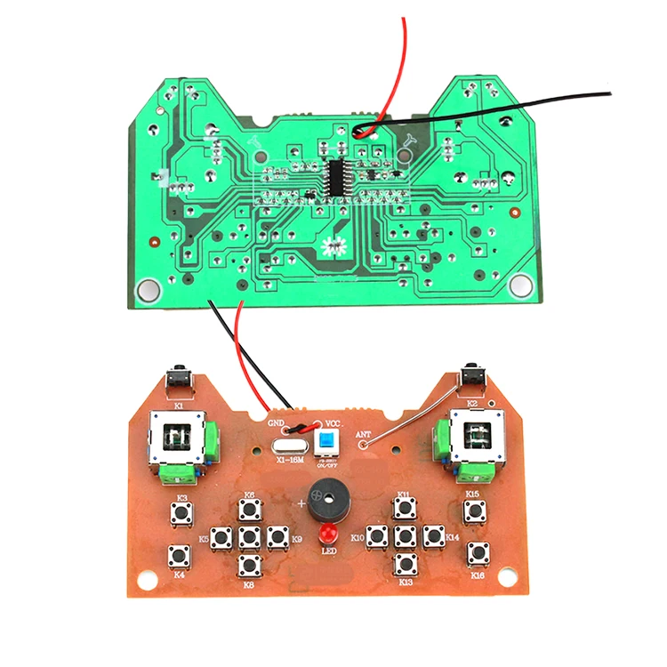 rc circuit board parts diagram name
