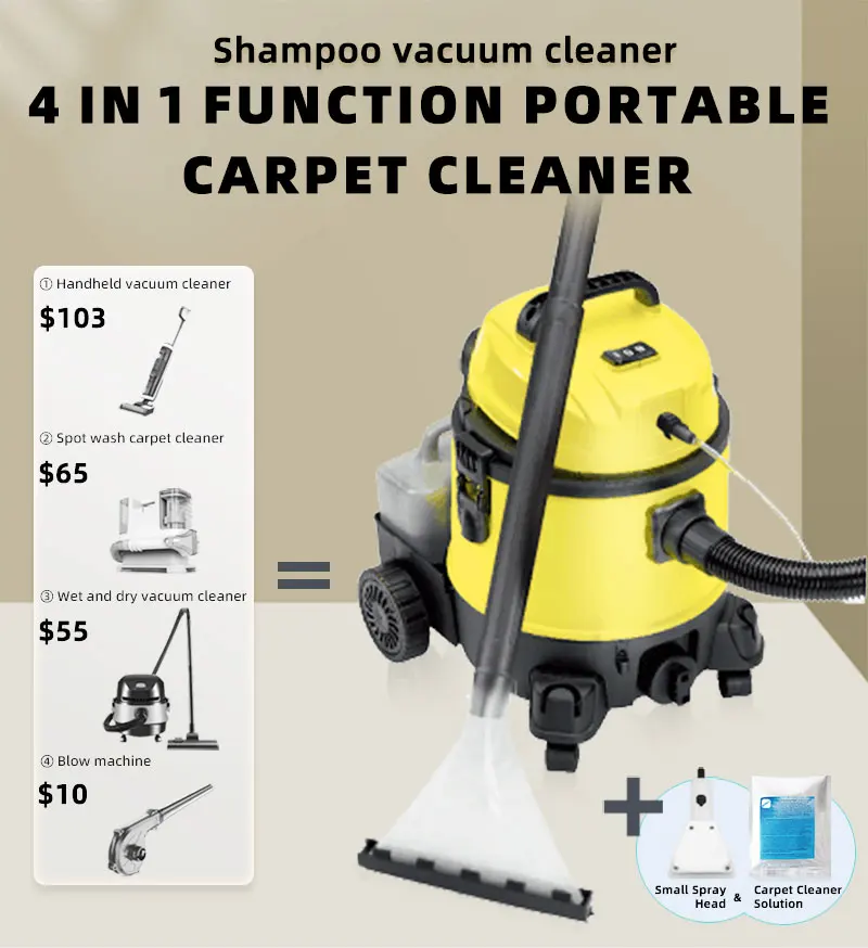 Eako 2022 High Inquiries Washing Carpet And Car Seat Shampoo Vacuum