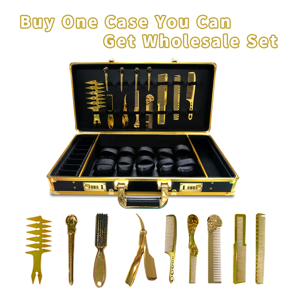 Black Ice Gold Blade Cleaning Brush - My Salon Express Barber and Salon  Supply