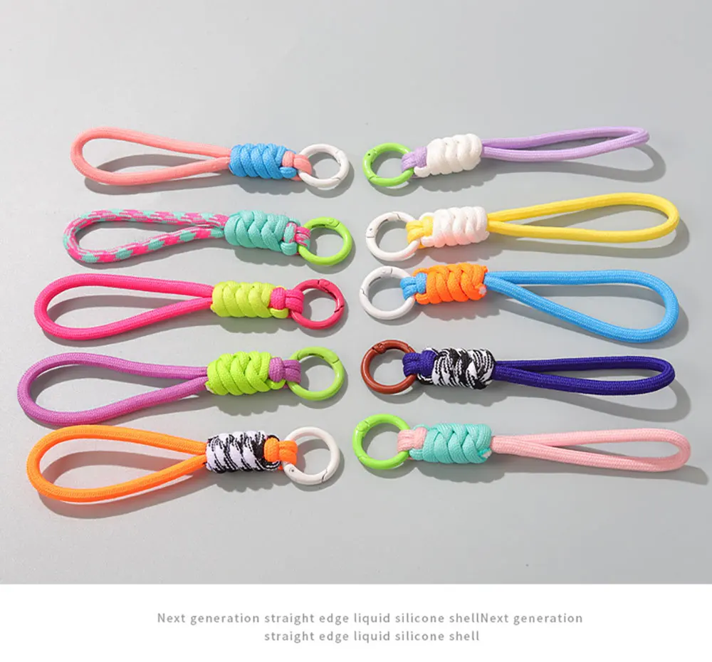 Assorted Colors Short Wristband Accessories Universal For All Iphone Smart Strap Mobile Chain Cell Phone Lanyard SJS035 Laudtec details